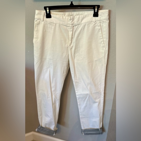 Escada Sport White Straight Leg Pants - Made in Italy - Picture 5 of 11